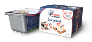 Frysk Streek ijs - Oranjekoek