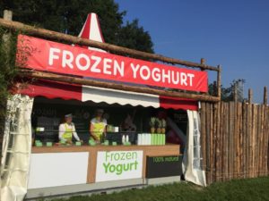 Frozen Yoghurt stand