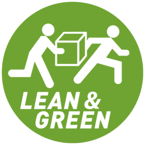 Logo lean en green